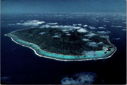 (3 M 25) Cook Island (posted To Australia 1980's) Raatonga Island (from The Air) - Islas Cook