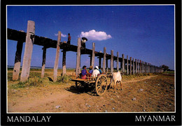 (3 M 25) Myanmar - Mandalay (teak Wooden U Bein's Bridge) - Myanmar (Burma)