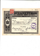 G.B. / Guernsey / Revenue Stamps + Documents / Insurance - Zonder Classificatie