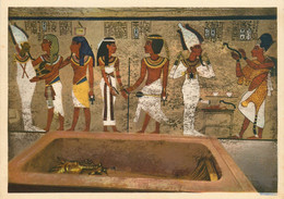 CPSM Egypt-Museum-Tut Amen's Treasures-The Tomb Chamber      L1909 - Musées