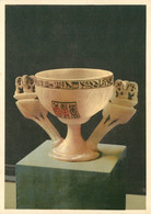 CPSM Egypt-Museum-Tut Amen's Treasures-Translucent Alabaster Cup      L1909 - Musées