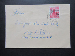 DDR Kleines Lot 3 Belege 1x Nr.557 EF Und 2x Belege 1960er Jahre Nach Ungarn Jeweils 1x Einschreiben Und Luftpost - Covers & Documents