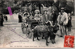 LE HAVRE Square SAINT-ROCH - La Voiture Aux Chèvres - Square Saint-Roch