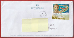 Polynésie Française / Tahiti - 1 Enveloppe / Timbrée En Janvier 2022 / Papeete - Covers & Documents