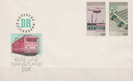 DDR GDR RDA - Sonderumschlag Eisenbahnwesen (MiNr: U 3) 1985 - Wie Ausgegeben - Briefomslagen - Ongebruikt