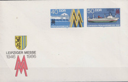 DDR GDR RDA - Sonderumschlag Frühjahrsmesse (MiNr: U 4) 1986 - Wie Ausgegeben - Sobres - Nuevos