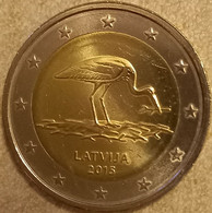 2015 - Lettonia 2 Euro Cicogna       ------ - Letland