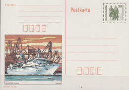 DDR GDR RDA - Bildpostkarte MS Arkona (MiNr: P 109/02) 1990 - Wie Ausgegeben - Postcards - Mint