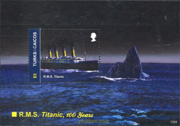 318259 MNH TURKS Y CAICOS 2012 RL TITANIC - Turks And Caicos