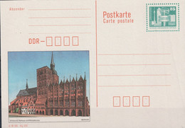 DDR GDR RDA - Bildpostkarte Stralsund (MiNr: P 92) 1990 - Wie Ausgegeben - Postkarten - Ungebraucht