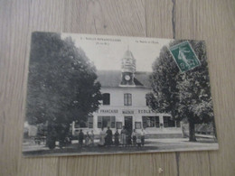 CPA 77 Seine Et Marne Bailly Romainvilliers La Mairie Et L'école - Sonstige & Ohne Zuordnung