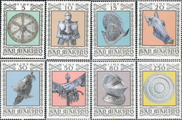 140975 MNH SAN MARINO 1974 ARMAS Y ARMADURAS ANTIGUAS - Used Stamps