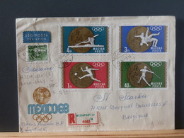 101/316  LETTRE HONGRIE  1969 POUR LA BELG. - Storia Postale