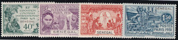 Sénégal N°110/113 - Neuf * Avec Charnière - TB - Neufs