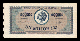 Rumanía Romania 1000000 Lei 1947 Pick 60 EBC XF - Roemenië