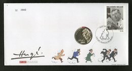 Année 2007 : 3648  - Numisletter Numéroté 3982 : Tintin - 100e Anniv.de La Naissance D'Hergé - Numisletter