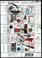 Netherlands Cat 2711-2010 100th Anniversary Of The Patent Law Used Sheetlet - Used Stamps