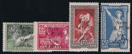 Syrie N°149/152 - Neuf * Avec Charnière - TB - Unused Stamps