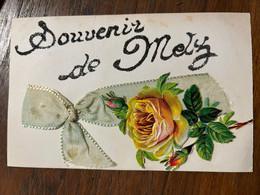 Metz * Souvenir De Metz * CPA Avec Ajoutis Et Paillettes - Metz