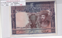 SPAGNA 1000 PESETAS 1925 P70C - 1000 Pesetas