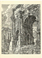 Carte BNF Paris - Albert Decaris, Gravure Vers 1955, Rome, Arc De Septime Sévère - Monument, Chantier, Construction - Pittura & Quadri