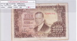 SPAGNA 100 PESETAS 1953 P145 - 100 Pesetas