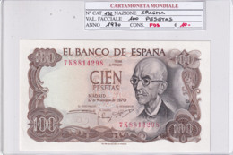 SPAGNA 100 PESETAS 1970 P152 - 100 Pesetas