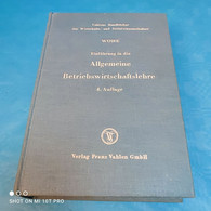 Dr.Günter Wöhe - Einführung In Die Allgemeine Betriebswirtschaftslehre - Libri Scolastici