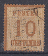 FRANCE : ALSACE LORRAINE N° 5 RARE CACHET ALLEMAND FELDPOST N° 25 - Used Stamps