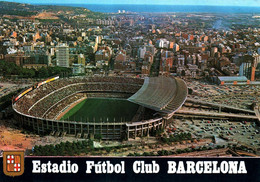 15124 BARCELONA  Estadio Futbol Club   Stadium  Foot Ball  Stade  Stadion Estadio  (Recto-verso) BARCELONE - Stadions