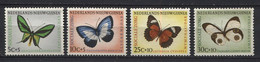 180 NOUVELLE GUINEE NEERLANDAISE 1960 - Y&T 58/61 - Papillon - Oiseau - Neuf ** (MNH) Sans Charniere - Nederlands Nieuw-Guinea