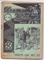 Tijdschrift Vlaamse Vlaamsche Filmkens - N° 529 - Wouter Laat Niet Los - Maria De Lannoy - 1941 - Jugend