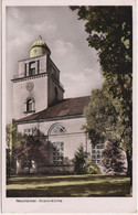 Neumünster 1955; Vicelin-Kirche - Gelaufen. (Cramer - Dortmund) - Neumuenster