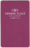 USA Hotel Keycard - Crowne Plaza Hotels & Resorts An ING Hotel,used - Cartas De Hotels