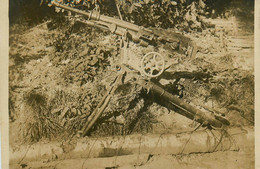 Militaria * Carte Photo * Mitrailleuse De Marque Type Modèle ? * WW1 Guerre 14/18 War - Equipment