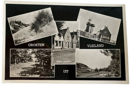 #1697 - Groeten Uit Vlieland, Vuurtoren 1955 (WE) - Vlieland