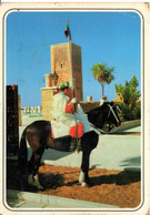 Maroc Rabat Garde De Mausolée Mohammed V Tour Hassan 1990 Toury Amboise - Rabat