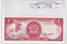 TRINIDAD E TOBAGO 1 DOLLAR 1985 P36B - Trinidad En Tobago