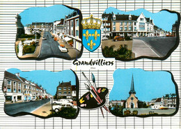 Grandvilliers * Souvenir De La Commune * Cp 4 Vues - Grandvilliers