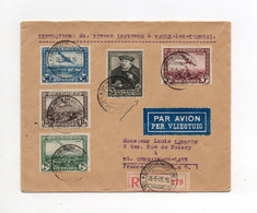 !!! BELGIQUE, LETTRE EXPRESS PAR AVION DE BRUXELLES DE 1935 POUR ST GERMAIN EN LAYE - Covers & Documents