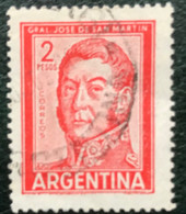 Republica Argentina - Argentinië - C11/56 - (°)used - 1961 - Michel 765 - Generaal José De San Martin - Gebraucht