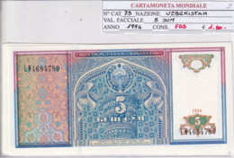 UZBEKISTAN 5 SUM 1994 P75 - Uzbekistan