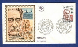 Frankreich / France  1975   Mi.Nr. 1901 , Docteur Albert Schweitzer - FDC Kaysersberg 11 Janvier 1975 - Albert Schweitzer