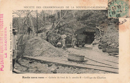 CPA NOUVELLE CALEDONIE - Société Des Charbonnages - Ravin Sans Nom - Tampon Le Directeur - Ed De L'orge - Nueva Caledonia
