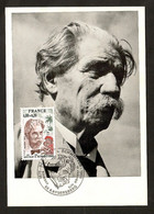 Frankreich / France  1975   Mi.Nr. 1901 , Docteur Albert Schweitzer - Maximum Card - Kaysersberg 11 Janvier 1975 - Albert Schweitzer