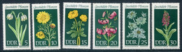 DDR / E. GERMANY 1969 Protected Plants MNH / **.  Michel 1456-61 - Neufs