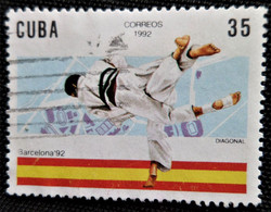 Timbre De Cuba 1992 Olympic Games - Barcelona, Spain   Y&T N° 3184 - Oblitérés