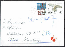 Lars Sjööblom. Denmark 2004.  Birds Of Prey In Denmark.  Michel 1383. Signed. - Lettres & Documents