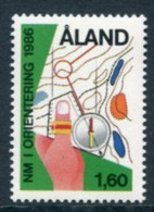 ALAND ISLANDS 1986 Orienteering Championship MNH / **.  Michel 15 - Aland