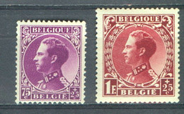 België Nr 391-393 X Cote €12 Perfect - 1934-1935 Leopold III